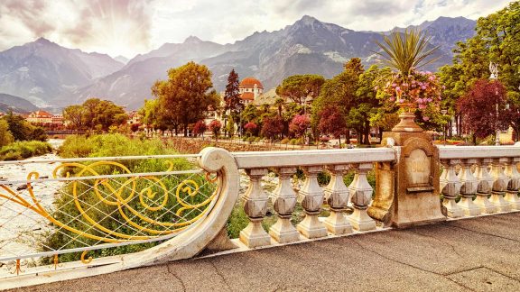 Vacanze a Merano - Vista su Merano