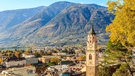 Chiesa Parrocchiale a Merano - Autunno