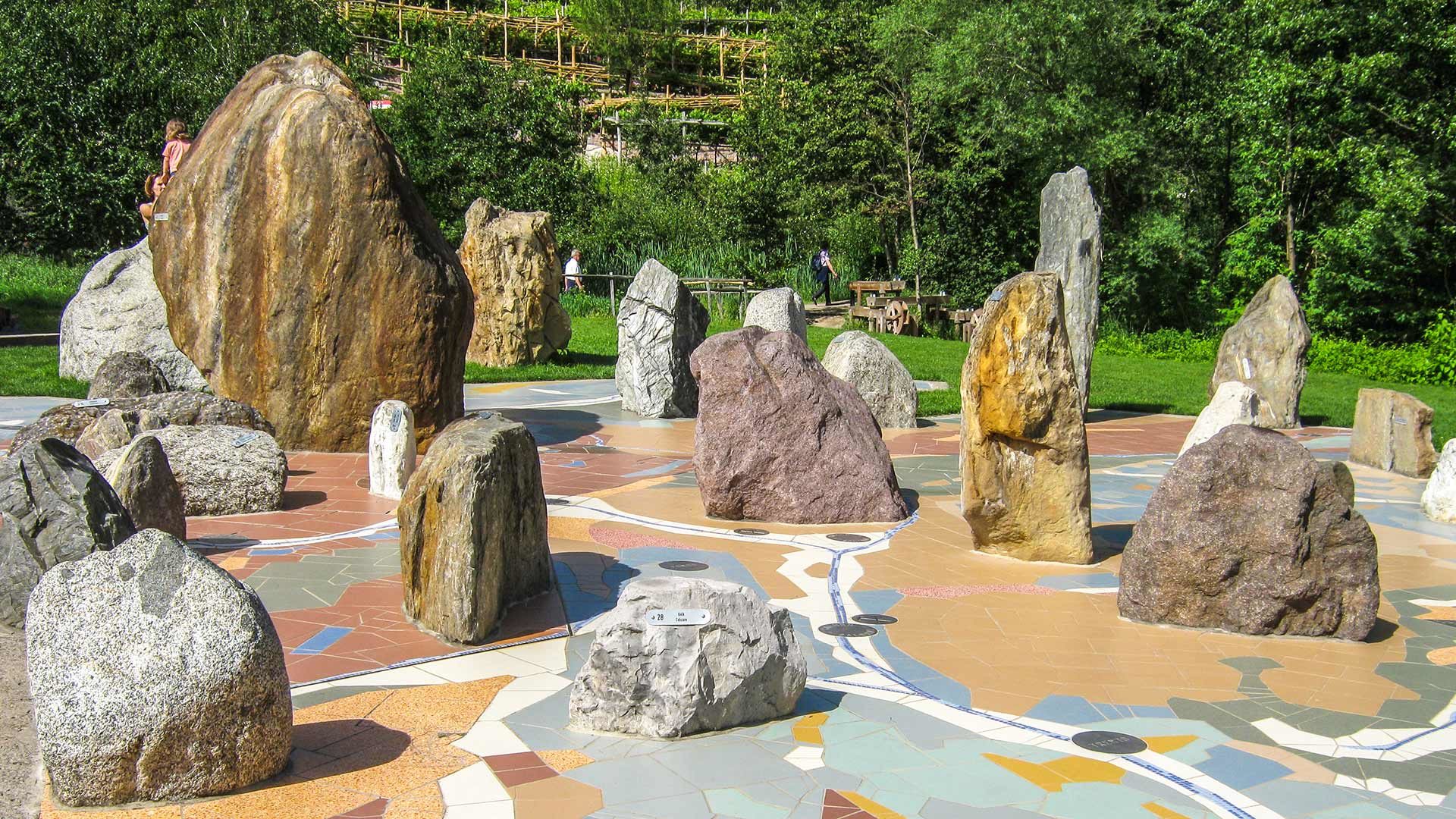 Mosaico Geologico - Giardini di Castel Trauttmansdorf
